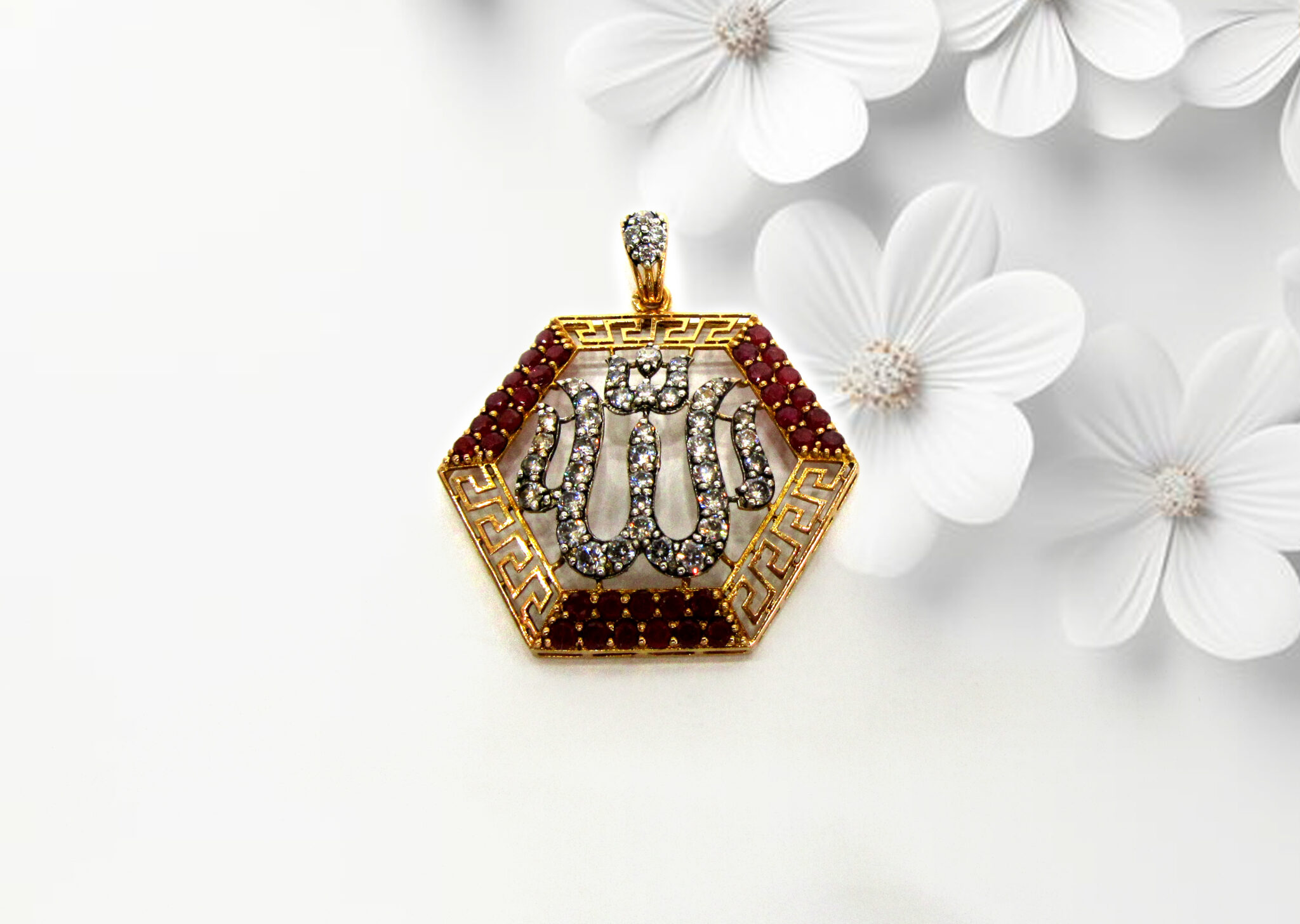 ALLAH Gold Locket - sarwanjewellers.com
