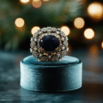 Turkish Ring With Bluspaire 