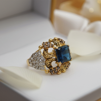 Turkish Ring With Bluspaire