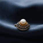 White pearl ring
