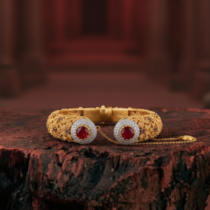 Bracelet Kara with Ruby Stone