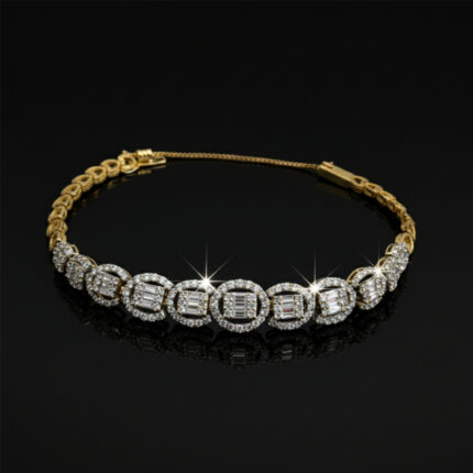 Ladies Gold Loose Bracelet