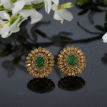 Antique style emerald Tops