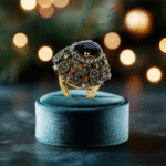 Turkish Ring With Bluspaire 