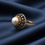 White pearl ring
