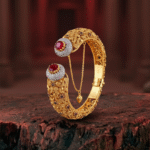 Bracelet Kara with Ruby Stone