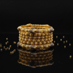 Turkish Laser-Cutting Gold Bangles